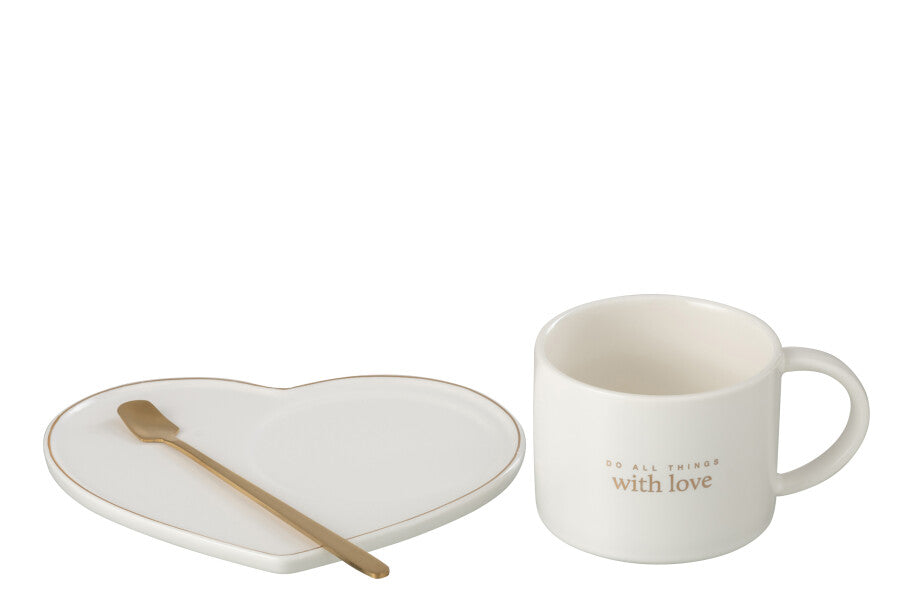 mug & saucer gift, mug & saucer set, jolipa, coffee mug, kitchenware, homeware, new home gift