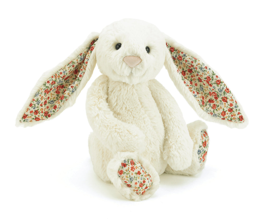 Products Jelly Cat Blossom Bashful Cream Medium Bunny. children's baby toy. Baby Gifts Ireland 