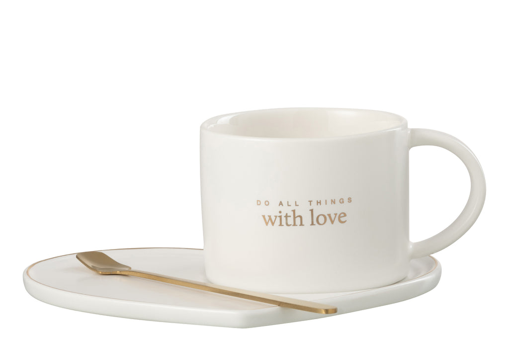 mug & saucer gift, mug & saucer set, jolipa, coffee mug, kitchenware, homeware, new home gift