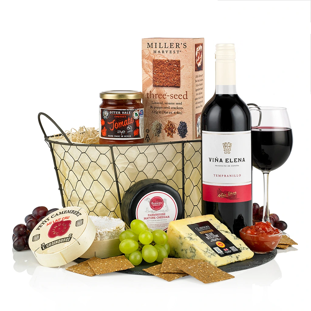 christmas gifts delivered, gifts for him, gift for her, christmas cheese board, wine and cheese board, corporate gifts delivered
