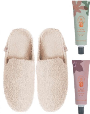 Slippers Gift Set delivered 