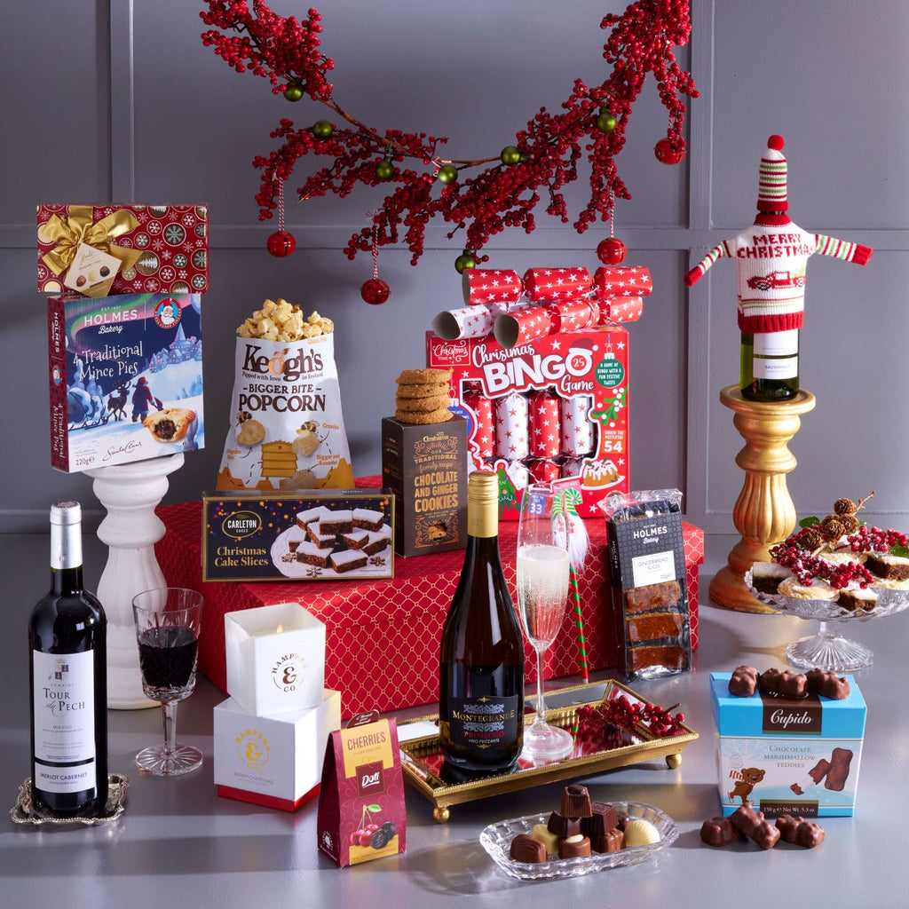 Christmas hamper, christmas gifts, festive gifting, corporate gift, gifts delivered, wine and gourmet treats, gift for him, gift for her, gift for the family, gifts for colleagues, gifts for staff, staff gift, client gifts
