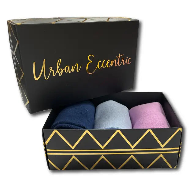 Urban Eccentric Unisex bamboo socks gift set, gifts for her, gifts for him, father's day, mother's day, golfing gift, retirement gift, christmas gifts, gifts delivered