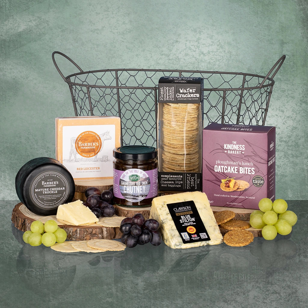 cheese lover, cheese gift for UK only, gifts delivered to UK, Christmas cheese board, cheese basket, gift for him, gift for her, corporate gifting for Christmas