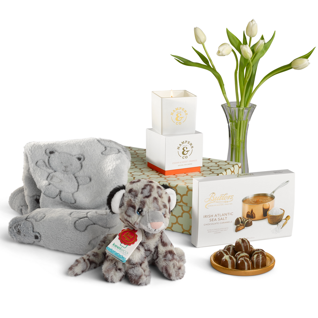 Baby gift, Baby gifts delivered, New Mum gift, New Dad, corporate gifts delivered, cuddly toys, baby, Chocolate, Chocolate and baby gifts, Corporate gifts delivered, Irish gifts delivered, Hampers, Giftbox