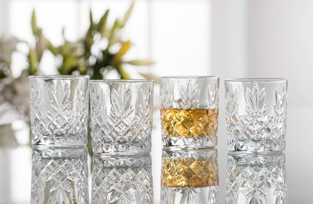 Galway Crystal, Renmore, Whiskey Tumblers, whiskey glasses, presentation gifts, glasses presentation gift set, christmas gift, new home gift, retirement gift, gifts for Dad