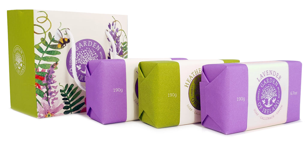 Products Garden of Ireland Trio Soap in Gift Bag