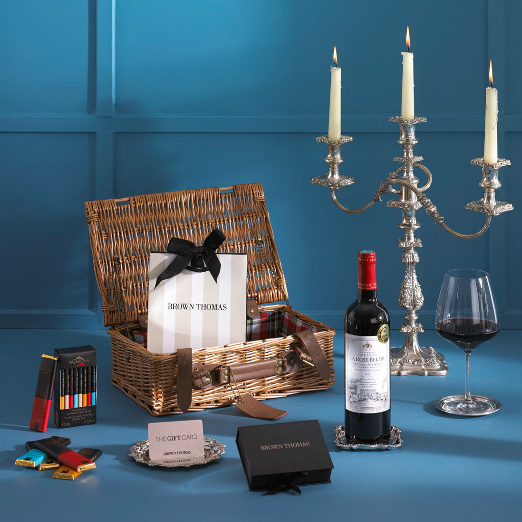The Brown Thomas Gift Basket. The perfect gift for a fashionista. Brown Thomas Hamper 