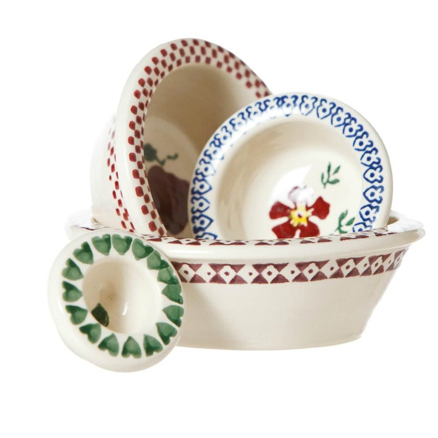 Nicholas Mosse Ceramic Chef Set. Cooking gift.Irish Birthday gifts delivered. Gifts for the kitchen 