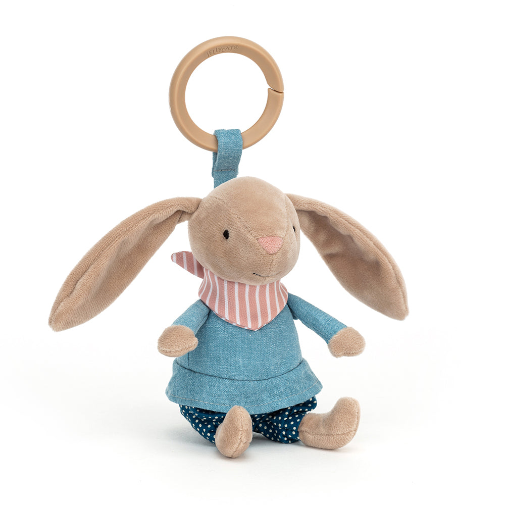 Little Rambler Bunny Rattle. Great toy for babies and children.