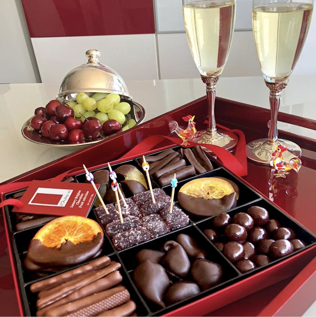Chocolate Fruits, Corporate Chocolate Gifts. Christmas Chocolates delivered