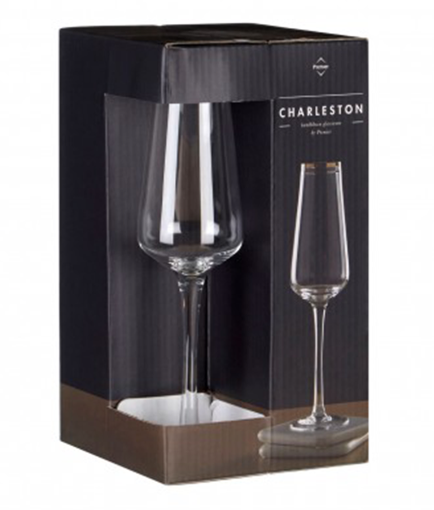 Charleston Champagne Glasses Set of 4. Champagne Glasses delivered