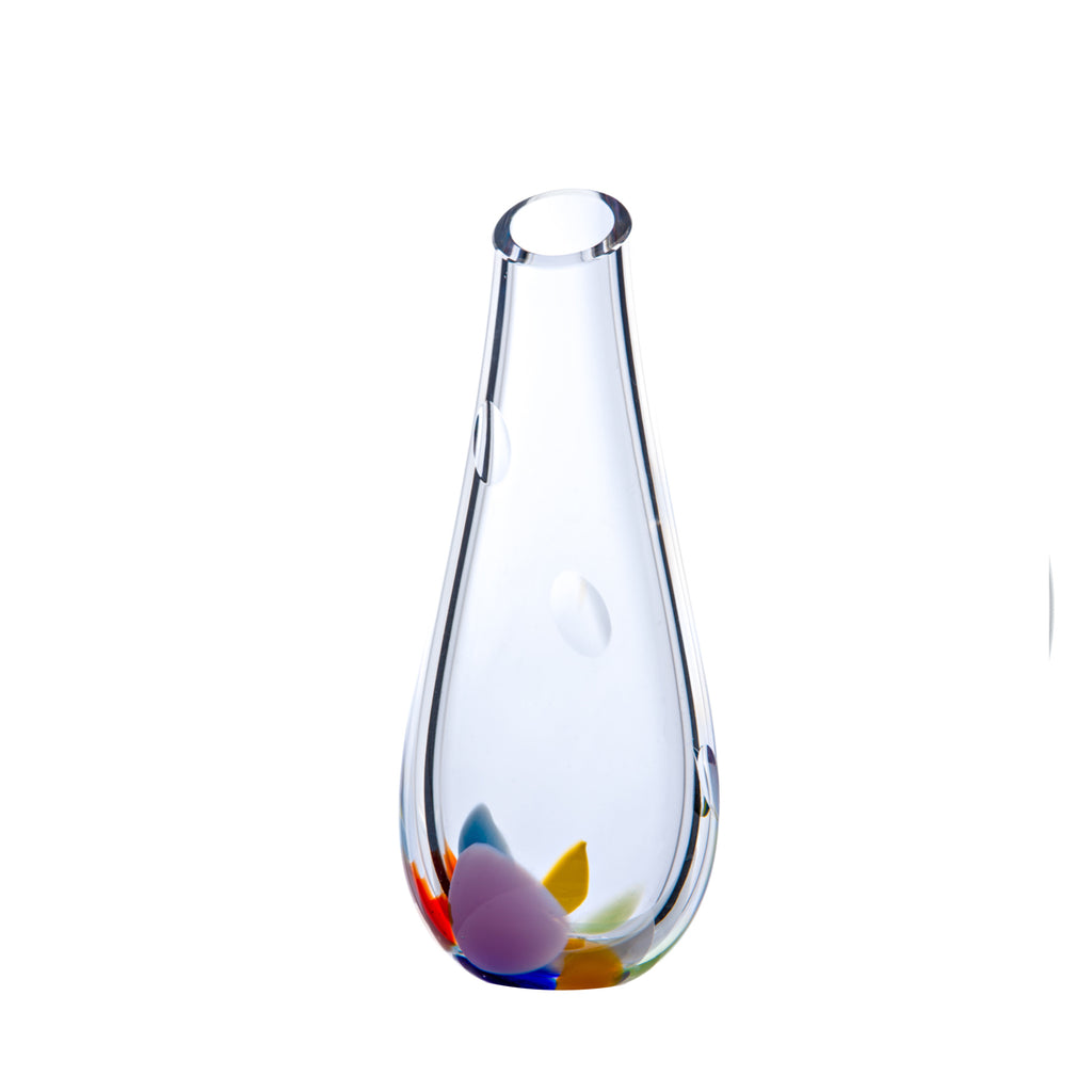 The Irish Handmade Glass Company Wildflower Bud Vase. Home decoration gift.